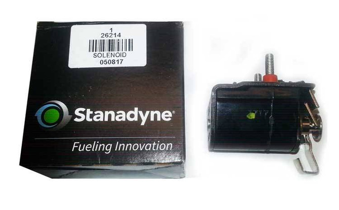12V Fuel Shut Off Solenoid - For Stanadyne Fuel Injection Pumps 26214