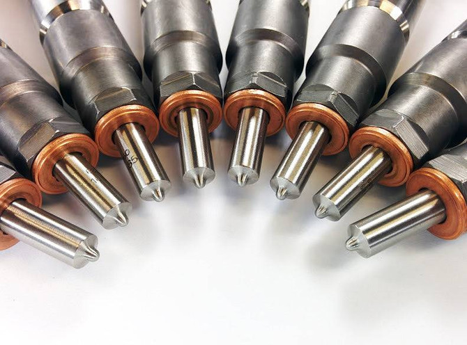 DDP - Dynomite Diesel Products Dynomite Diesel - (45% Over) 100HP Reman Diesel Fuel Injector Set - 2006-2007 GM 6.6L LBZ Duramax - LBZ-100 
