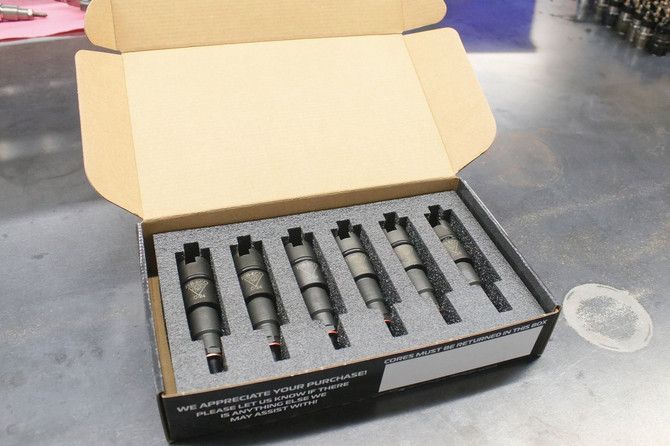 DDP - Dynomite Diesel Products Dynomite Diesel - 125HP Diesel Fuel Injector Set - 1998.5-2002 Dodge 5.9L 24-Valve - ISB-125 