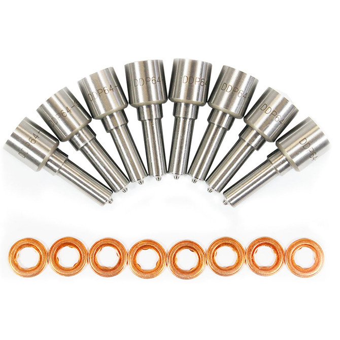 DDP - Dynomite Diesel Products Dynomite Diesel - (15% Over) 50HP Injector Nozzle Set - 2008-2010 Ford 6.4L Power Stroke - FD64-50NZ 