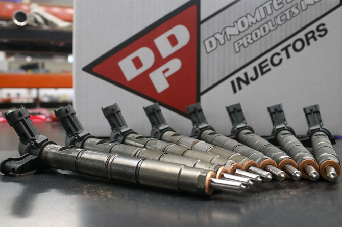 DDP - Dynomite Diesel Products Dynomite Diesel - (20% Over) 50-70HP Diesel Fuel Injector Set - 2011-2016 GM 6.6L LML Duramax - DDPLML-50 