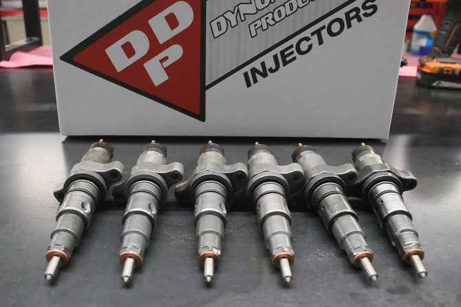 DDP - Dynomite Diesel Products Dynomite Diesel - (30% Over) 90HP Diesel Fuel Injector Set - 2004.5 - 2007 Dodge 5.9L Cummins - 325-90 
