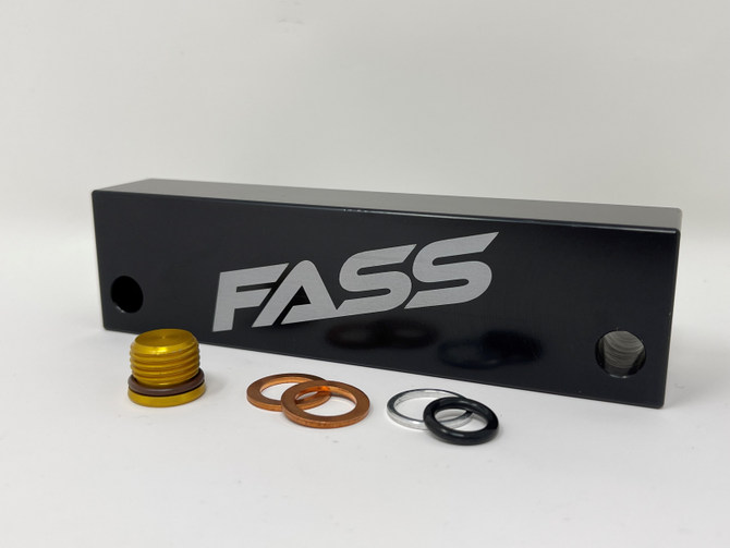 FASS - 2019+ Cummins 6.7L Factory Fuel Filter Housing Delete Kit CFHD-1003K