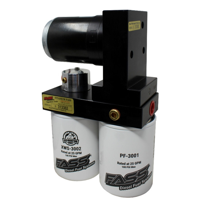 FASS Fuel Air Separation Systems FASS Titanium Signature Series 165gph - 08-10 Ford 6.4L TSF16165G 