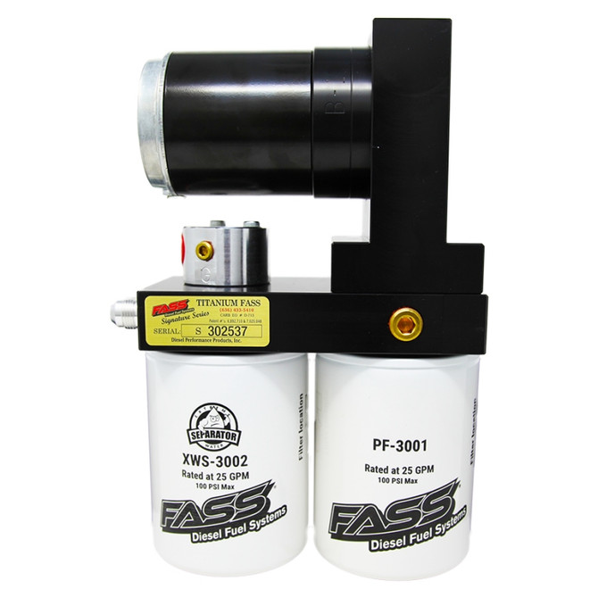 FASS Fuel Air Separation Systems FASS Titanium Signature Series 165gph - 1992-2000 GM 6.5L TD TSC08165G 