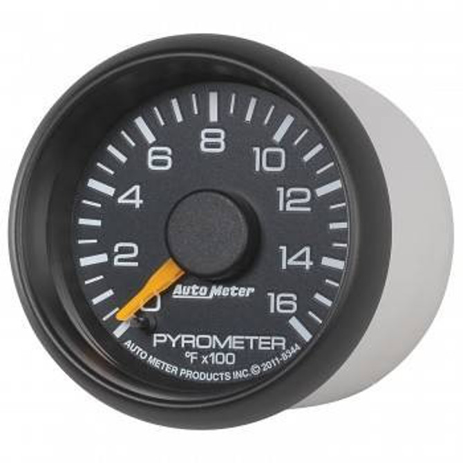 Auto Meter Gauges 2-1/16" Pyrometer Kit - 0-1600 Deg - FSE - CHEVY / GMC 8344 