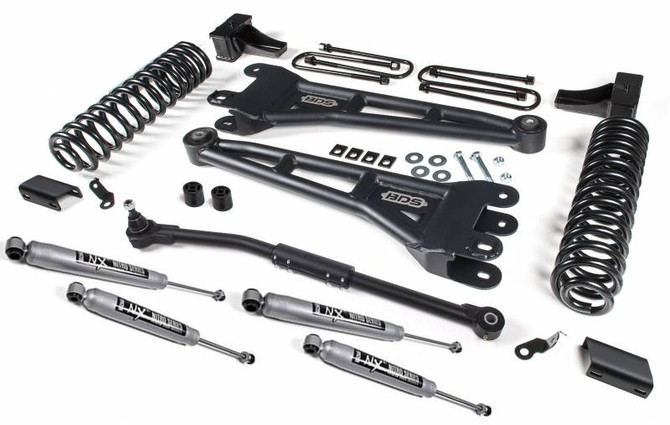 2.5" Radius Arm Suspension System - NX2 Shocks - 2017-2019 Ford F250/F350 4WD DIESEL ONLY 1543H