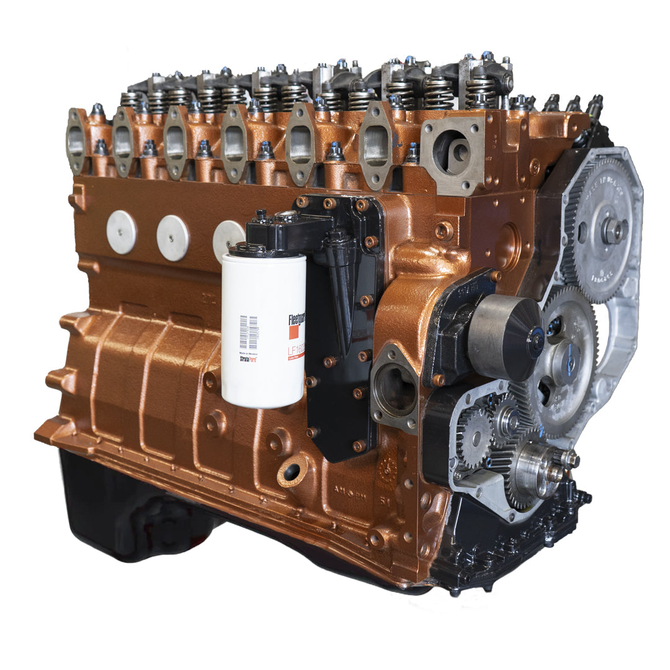 Industrial Injection - 5.9L Dodge Cummins 12-Valve Stage 1 Long Block Engine (1989-1998) - PDM-12VSTLB