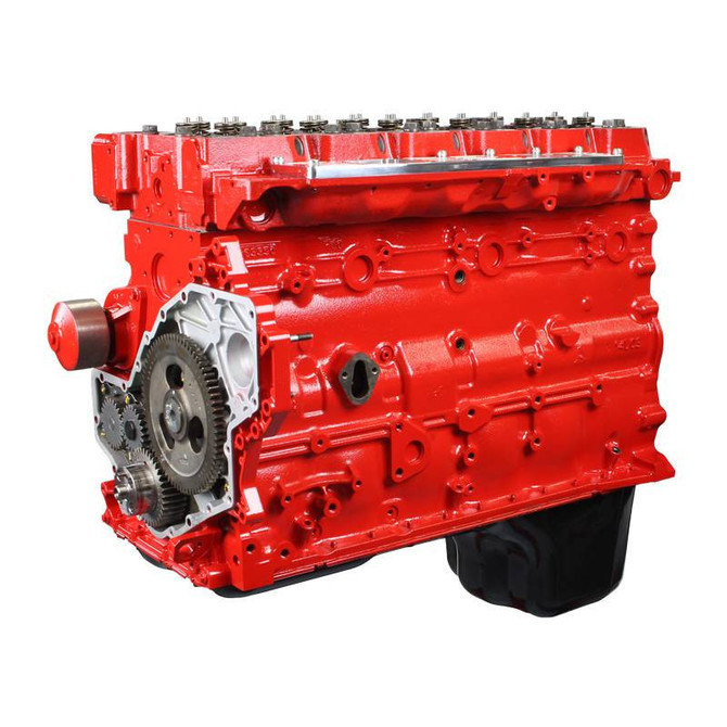  Industrial Injection - 5.9L Dodge Cummins CR Stock Long Block Engine (2004.5-2007) PDM-59STKLB-5 