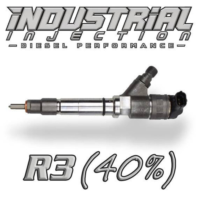  Industrial Injection - Factory Reman 40% Over RACE3 Performance Injector - 07-10 LMM Duramax 6.6L 0986435520-R3 