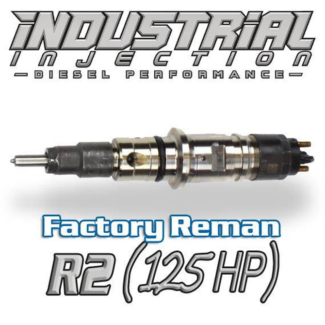  Industrial Injection - Factory Reman 6.7L RACE2 38 LPM HONED INJECTOR 2007.5-2012 (125HP) 0986435518-R2 