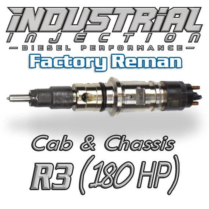  Industrial Injection - Factory Reman 6.7L RACE3 48 LPM HONED INJECTOR 2007.5-2011 (180HP) - Cab & Chassis 0986435519-R3 