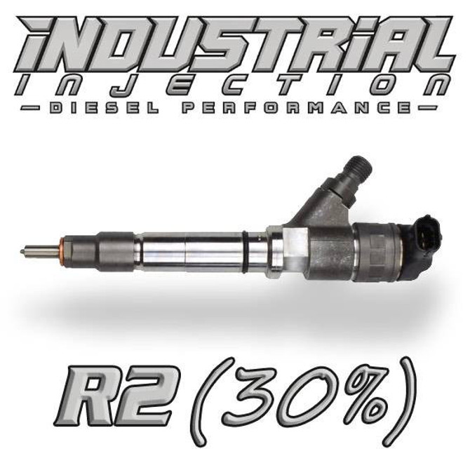  Industrial Injection - Reman 30% Over R2 Performance Injector - 07-10 LMM Duramax 6.6L 0986435520SE-R2 
