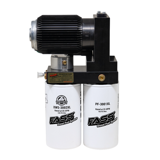 FASS - Industrial Series Plus Diesel Fuel System - Class 8 - Semi - 250F 240G - Universal - INDP250F240G