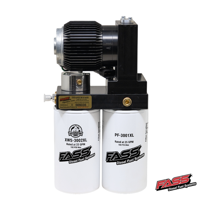 FASS - Industrial Series Plus Diesel Fuel System - Class 8 - Semi - 250G - Universal - INDP250G