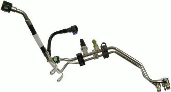 IPL1 - Standard - Injection Pump Supply Line with Sensor - 2011-2014 Ford 6.7L