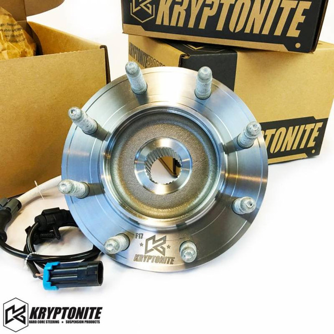 Kryptonite Products Kryptonite - Lifetime Warranty 8-Lug Wheel Bearing - 11-19 GM Truck 2500/3500 SRW 4WD KR303 