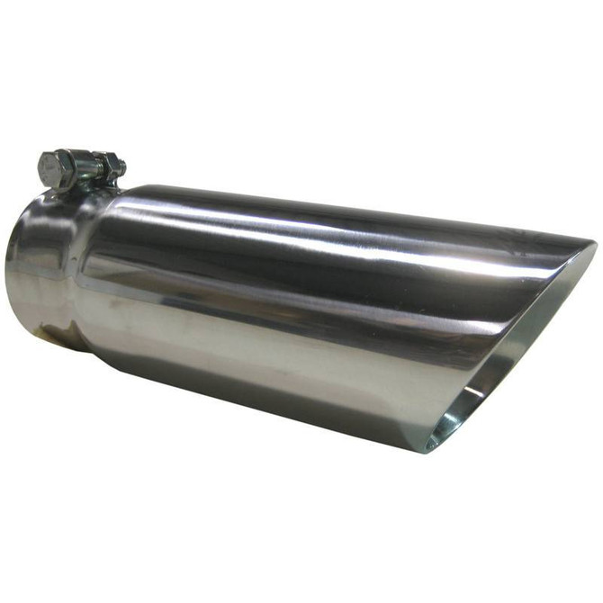 MBRP Exhaust MBRP  - Exhaust Tip - 3.5 Inch O.D. Dual Wall Angled End 3 Inch Inlet 10 Inch Overall Length T5114 