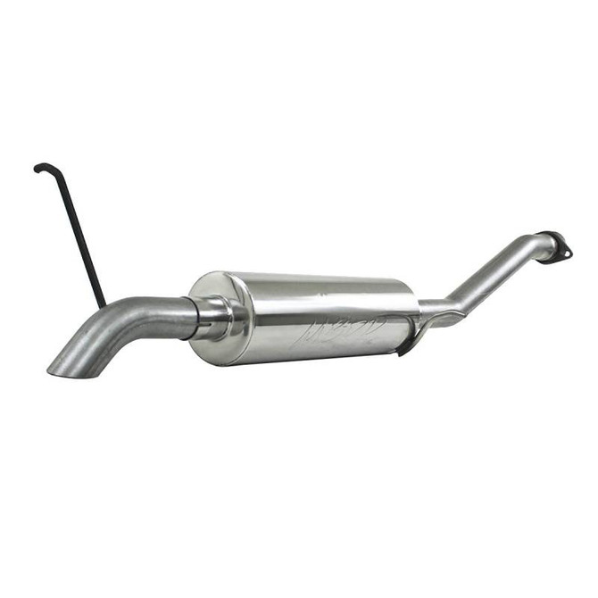 MBRP Exhaust MBRP Installer Series - 2.5 Inch - AL - Cat Back Before Axle Turn Down Exhaust - 2004-2012 Colorado/Canyon EXT/CC SB S5052AL 