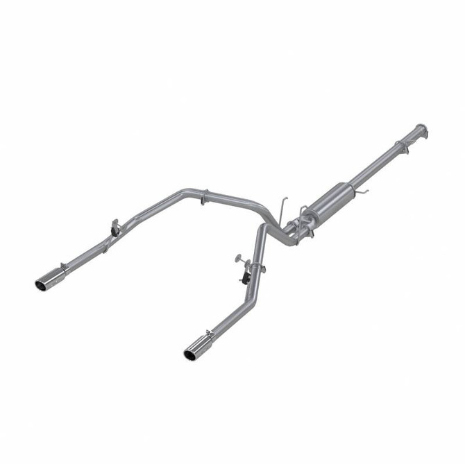 MBRP Exhaust MBRP Installer Series - 3 Inch - AL - Cat Back Dual Split Rear Exit Exhaust - 2006-2008 Dodge Ram 1500 Hemi 5.7L SC/CC-SB S5126AL 