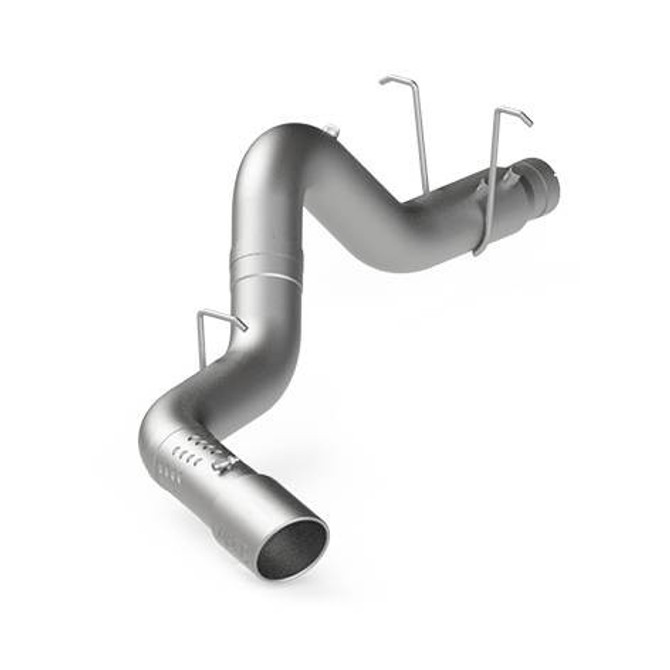 MBRP Exhaust MBRP Installer Series - 5 Inch - AL - Filter Back Single Side Exit Exhaust - 2011-2019 Silverado/Sierra 2500/3500 Duramax S60360AL 