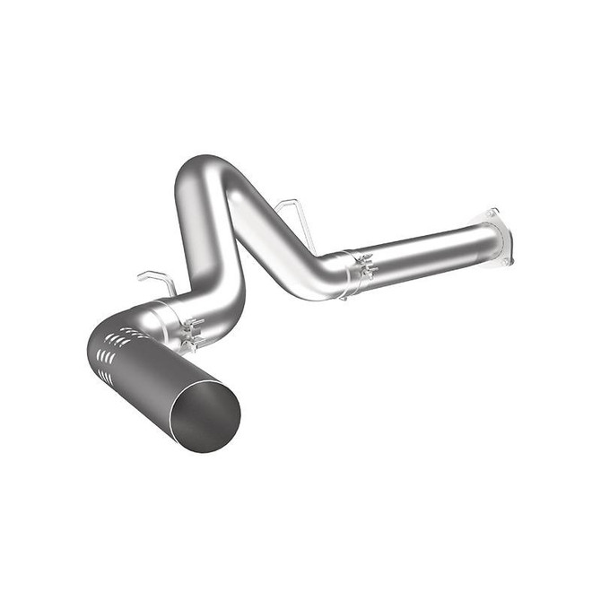 MBRP Exhaust MBRP Performance Series - 4 Inch - AL - Filter Back Single Side Exit Exhaust - 2007-2010 Silverado/Sierra 2500/3500 Duramax All LMM S6026P 