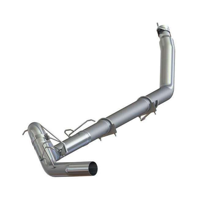 MBRP Exhaust MBRP PLM Series - 4 Inch - AL - Turbo Back Single Side Exit No Muffler Exhaust - 1994-2002 Dodge Ram 2500/3500 Cummins 5.9L S6100PLM 