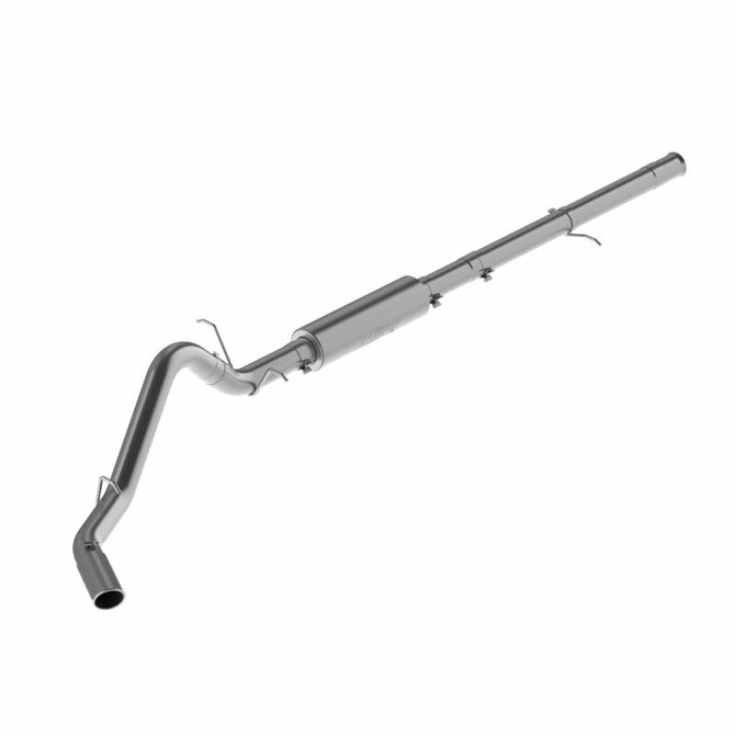 MBRP XP Series - 3.5 Inch - T409 SS - Cat Back Single Side Exit Exhaust - 2014-2018 Silverado/Sierra 1500 6.2L V8 1 Piece Driveshaft Only S5086409