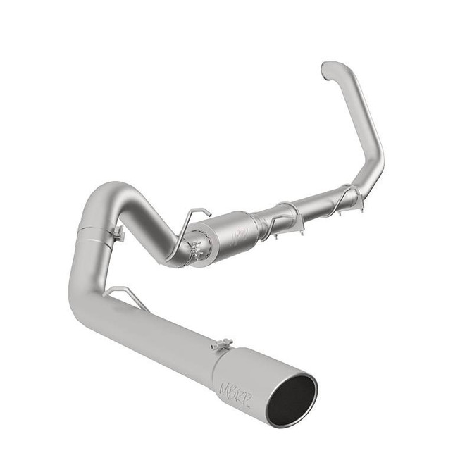 MBRP Exhaust MBRP XP Series - 4 Inch - T409 SS - Turbo Back Single Side Exit Exhaust - 1999-2003 Ford Excursion 7.3L Powerstroke S6204409 