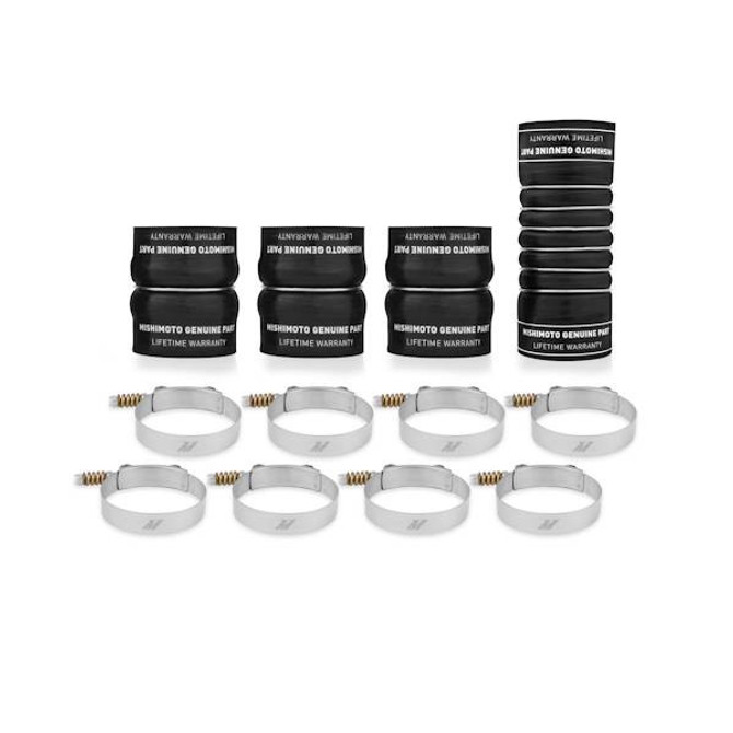  Mishimoto - Factory-Fit Intercooler Boot Kit - 07-09 Dodge 6.7L MMBK-RAM-07BK 