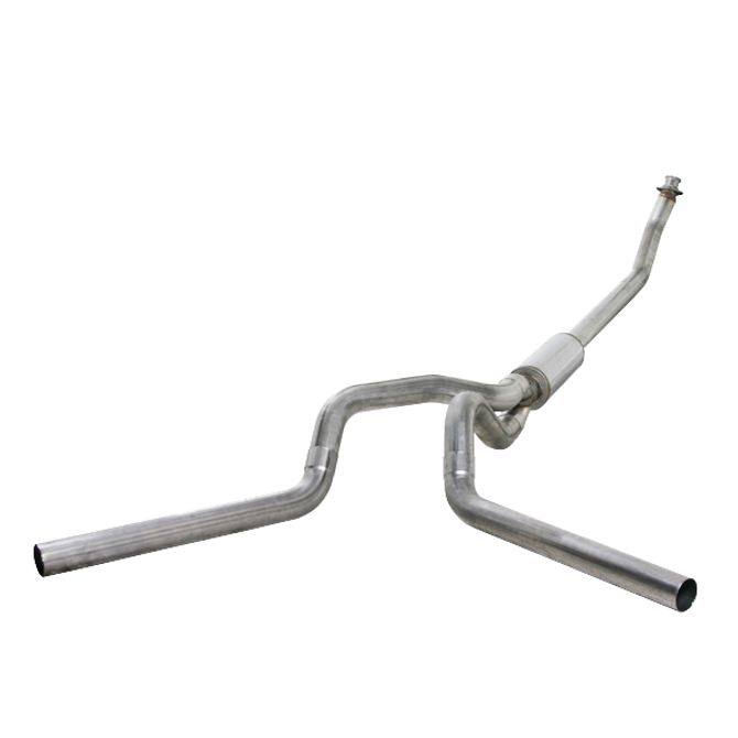 4" Aluminized Turbo Back Dual Exhaust - 94-02 Dodge 5.9L 12V 24V K4214A