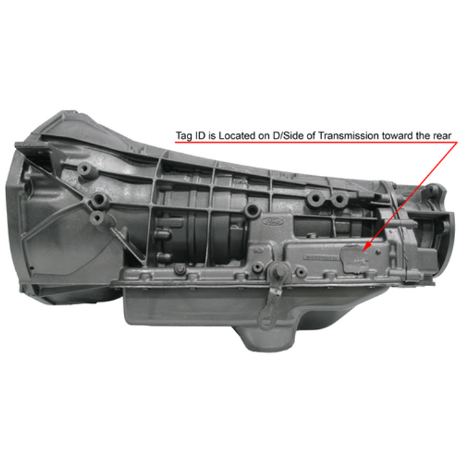 5R110W Automatic Transmission (For Long Slip Yoke) - 2003 Ford F250-F50 Super Duty 6.0L Power Stroke M01661