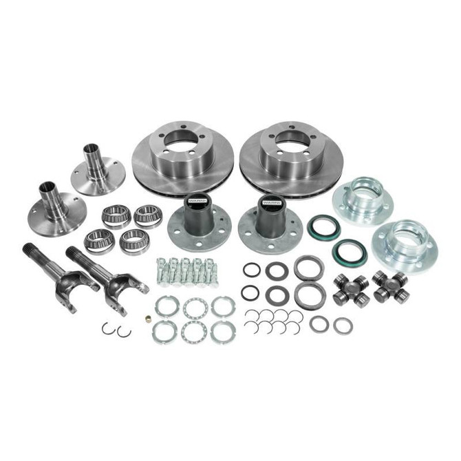 Yukon Gear & Axle Spin Free Locking Hub Conversion Kit For Dana 30 And Dana 44 TJ XJ YJ 27 Spline 5 X 4.5 Inch YA WU-07 