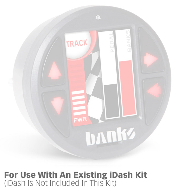 64311-C Banks PedalMonster Stand Alone For Use With iDash 1.8 -  07-19 Ram 2500/3500 11-20 Ford F-Series