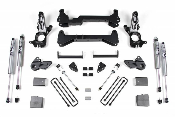 7" Lift Kit (FOX 2.0 Shocks) - 01-10 Chevy/GMC C2500 3/4 Ton 2WD 149FS