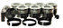UEM - Speed of Air Hyperformance Pistons Speed of Air Piston & Ring Set (0.25MM OVER) - 2004-2007 Ford 6.0L VT365 Power Stroke XA7204-0.25K1 