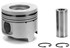 DUALOY Piston & Premium PVD Ring Kit (Standard) - 2001-2005 GM 6.6L LB7 LLY Duramax 7208DKP.STD