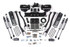 BDS Suspension BDS - 4" Lift Kit - 4-Link Conversion with T-Case Index Kit - FOX 2.0 Shocks - 2019-2024 Dodge RAM 3500 Diesel with 6-Bolt T-Case 1667FS 