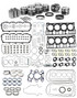 Performance Diesel Parts MAHLE - UEM - Engine Rebuild Kit (20mm Head Dowell) - 2005-2007 Ford 6.0L Power Stroke - ERK-F0507-20MM-UEM 