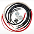 Battery Cable Kit - 2/0GA - Angled 90 - 2008-2010 Ford 6.4L Power Stroke - F250/F350 - FPSD08-64-00G-90