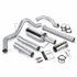 Banks - Monster Exhaust System Single Exit with Chrome Round Tip 
 03-04 Dodge 5.9L SCLB/CCSB W/Catalytic Converter 48640