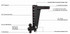 2.0" Heavy Duty 14" Drop/Rise Hitch HD2014