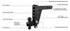 2.0" Heavy Duty 8" Drop/Rise Hitch HD208