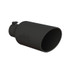 MBRP Exhaust MBRP Black Series - Exhaust Tip - 7 Inch O.D. Rolled End 4 Inch Inlet 18 Inch Length Black Coated T5126BLK 