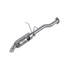MBRP Exhaust MBRP Installer Series - 2.5 Inch - AL - Cat Back Single Turn Down Exhaust - 1998-2011 Ford Ranger 3.0/4.0L S5224AL 
