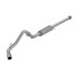 MBRP Exhaust MBRP Installer Series - 3 Inch - AL - Cat Back Single Side Exit Exhaust - 2007-2008 Silverado/Sierra 1500 4.8L/5.3L/6.0L S5036AL 