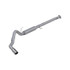 MBRP Installer Series - 4 Inch - AL - Cat Back Exhaust Single Side Exhaust - 2011-2014 Ford Ford F-150 3.5L V6 EcoBoost S5248AL