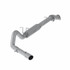 MBRP Exhaust MBRP Installer Series - 4 Inch - AL - Cat Back Single Side Exit Exhaust (Factory CAT) - 2003-2007 Ford F-250/350 6.0L EC/CC S6208AL 