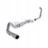 MBRP Exhaust MBRP Installer Series - 4 Inch - AL - Turbo Back Single Side Exit Exhaust using Stock Cat - 2003-2007 Ford F-250/350 6.0L EC/CC S6206AL 