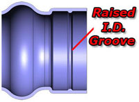 BD Raised ID Groove Intercooler Hose